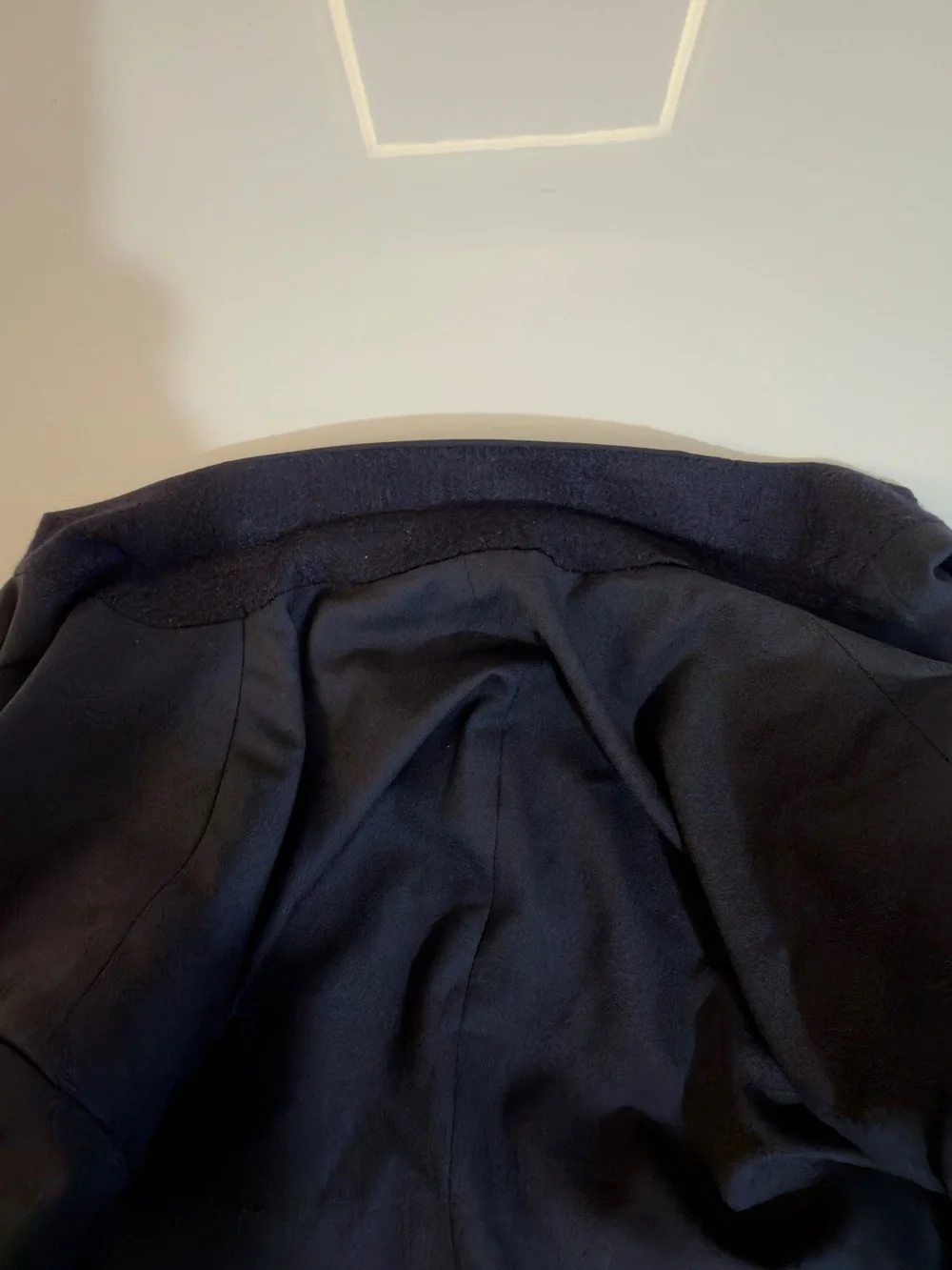Nautica Men’s 100% Wool Navy Blue 2 Button Blazer Sport Coat Size 44R